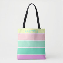 Listras Pastel Personalizadas na Moda