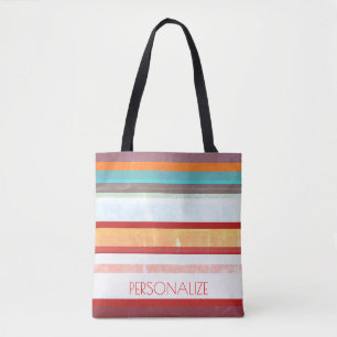 Bolsa Tote Listras Personalizadas