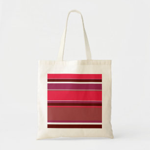Bolsa Tote Listras vermelhas