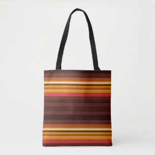 Bolsa Tote Listras vintage fofas