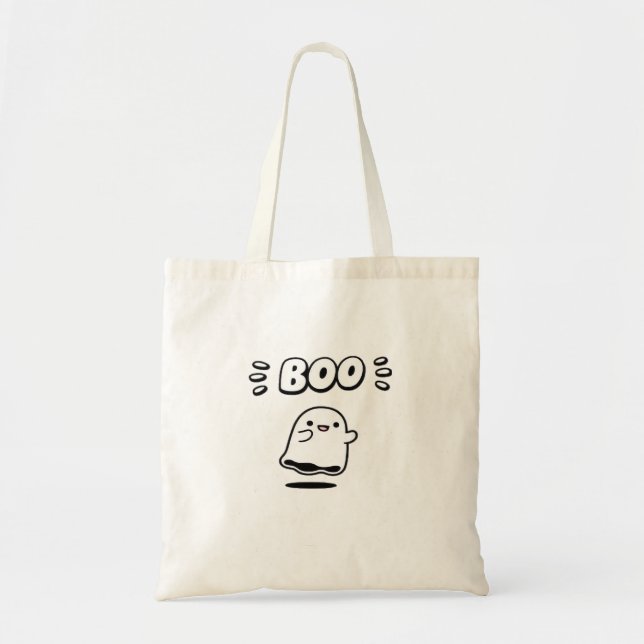 Bolsa Tote Little Boo Estilo Minimalista (Frente)