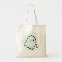 Bolsa Tote Little ghost with Lantern