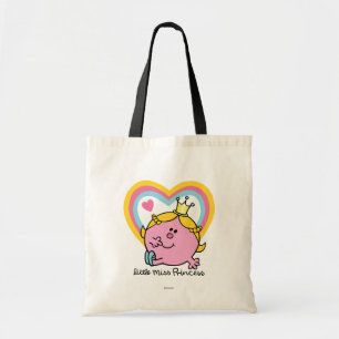 Bolsa Tote Little Miss Princesa   Corações