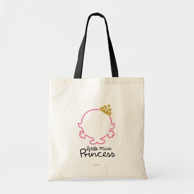 Bolsa Tote Little Miss Princesa | Face Vazio (Frente)