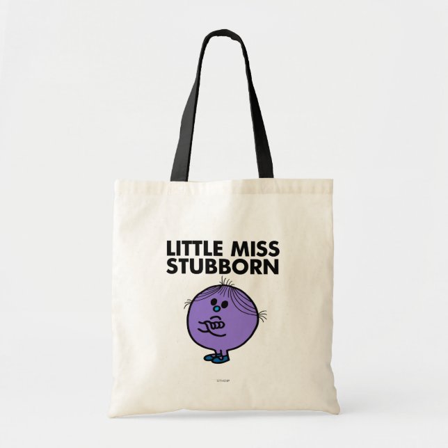 Bolsa Tote Little Miss Stubborn | Armas cruzadas (Frente)