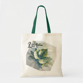 Bolsa Tote Live Green, Love Green