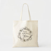 LIVE STRONG & THRIVE Tote by Resilient Living