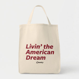 Bolsa Tote Livin o sonho americano
