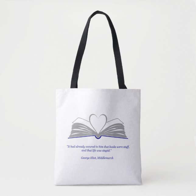 Bolsa Tote livraria (Frente)