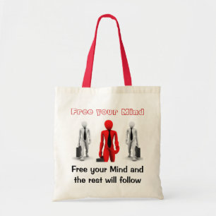 Bolsa Tote Livre seu saco da mente