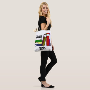 Bolsa Tote Livro de Biblioteca