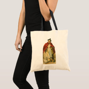 Bolsa Tote Livro de Histórias Vintage da Gansa Mãe Vitoriana