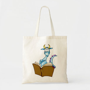 Bolsa Tote Livro de leitura do dragão