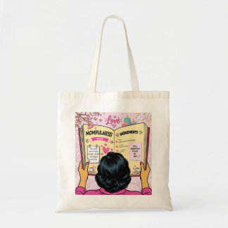 Bolsa Tote Livro de Receitas da Plenitude Materna Arte de Qua