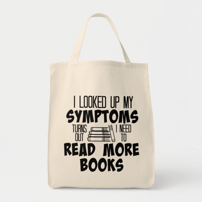 Bolsa Tote Livro de Sintomas - Barra de Toques (Frente)