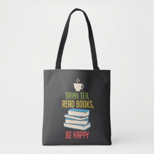 Bolsa Tote Livro - Livros de Tea Felizes