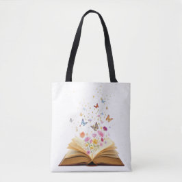 Bolsa Tote Livro Mágico de Blossomas e Borboletas