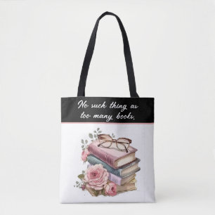 Bolsa Tote Livros bonito