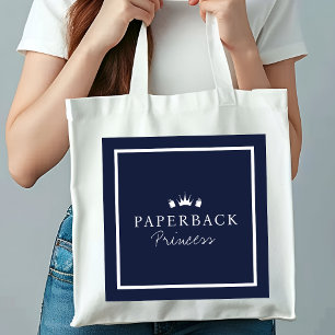 Bolsa Tote Livros de Bolso Monogramados para Princesas Amante