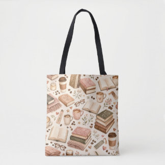 Bolsa Tote Livros de Café e Coisas