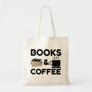 Bolsa Tote Livros E Café