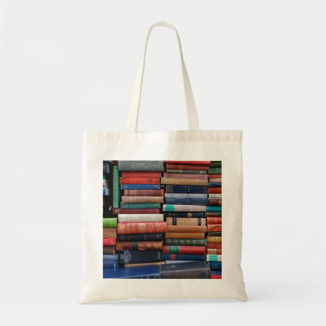 Bolsa Tote Livros Lidos Adoram Livros Antigos (Frente)