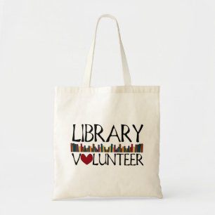 Bolsa Tote Livros voluntários da biblioteca