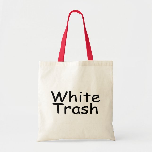 Bolsa Tote Lixo branco (Frente)