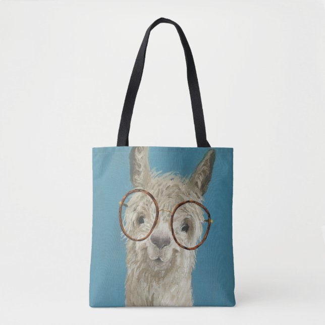 Bolsa Tote Llama Specs - Óculos redondos (Frente)