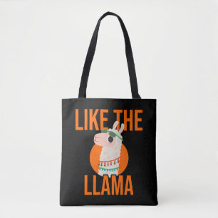Bolsa Tote Llama Unicorn Lama apresenta tendências animais
