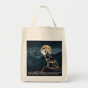 Bolsa Tote Lobo