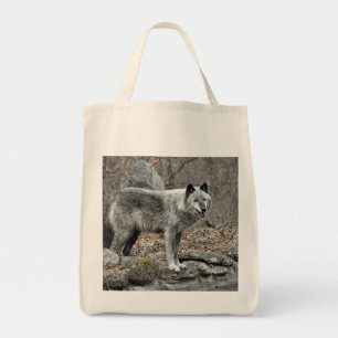 Bolsa Tote Lobo