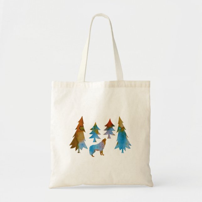 Bolsa Tote Lobo (Frente)