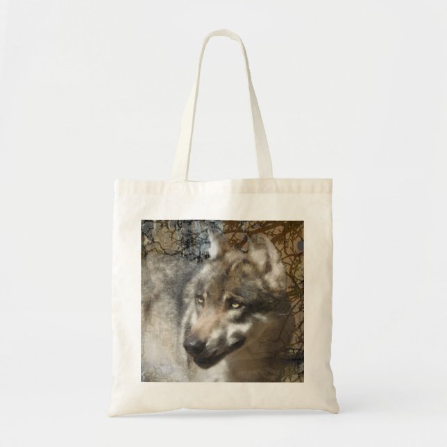 Bolsa Tote lobo (Frente)