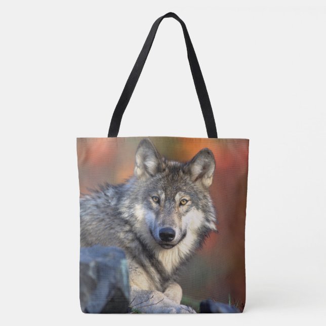 Bolsa Tote Lobo (Frente)