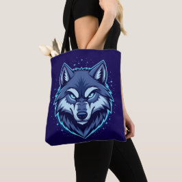 Bolsa Tote Lobo Feroz – Símbolo de Força e Liberdade