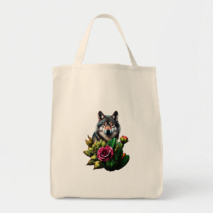 Bolsa Tote Lobo Três: