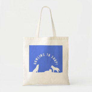 Bolsa Tote Lobos na neve, como Comprar! Tote Bag