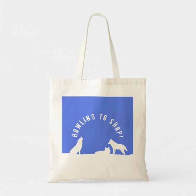 Bolsa Tote Lobos na neve, como Comprar! Tote Bag (Frente)