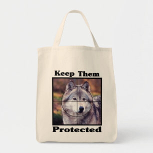 Bolsa Tote Lobos - Protegê-los