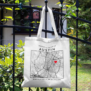 Bolsa Tote Localizador de Amor Austin Boas-vindas ao Casame