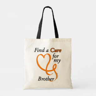 Bolsa Tote Localizar uma Cura/Coração/Irmão...RSD/CRPS
