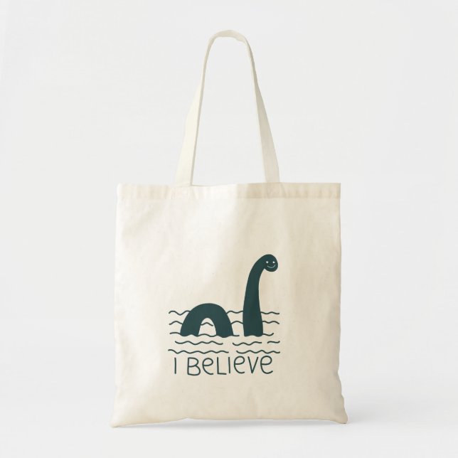 Bolsa Tote Loch Ness Monster (Frente)