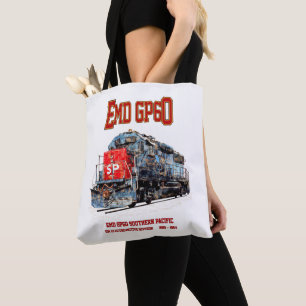 Bolsa Tote Locomotiva diesel EMD GP60 do Pacífico Sul