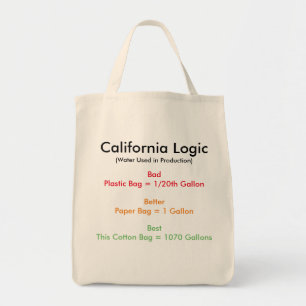 Bolsa Tote Lógica de Califórnia