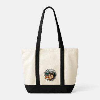 Bolsa Tote Logo Tote Bag- Black Handle