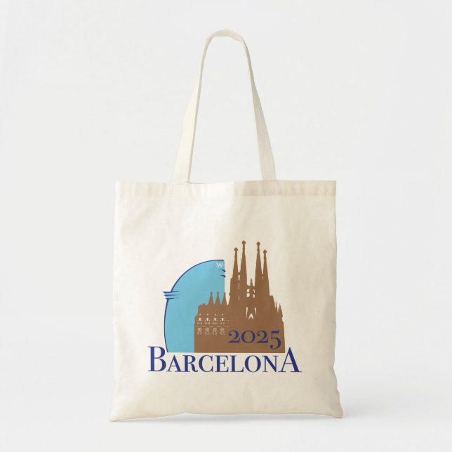 Bolsa Tote Logotipo Barcelona (Frente)
