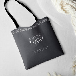 Bolsa Tote Logotipo comercial Código QR Preto Promocional cha