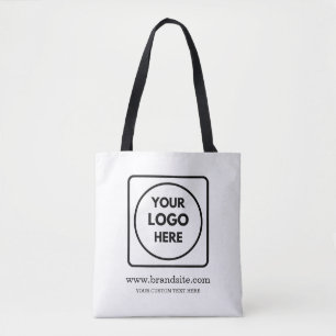 Bolsa Tote Logotipo Comercial da Empresa Branding Promocional