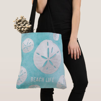 Bolsa Tote Logotipo comercial personalizado Praia Mar azul